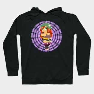 Bunny Hurricane Derby Girl Hoodie